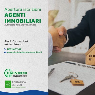 Apertura iscrizioni Agenti immobiliari Giugno 2024